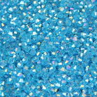 3mm 200pcs AAA Bicone Upscale Austrian crystals beads AB color plating Loose bead bracelet Jewelry Making Accessories DIY