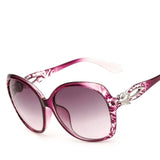 Ladies Sunglasses Women Gradient Lens Travel Big Frame Sun Glasses