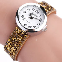 Women Crystal Rhinestone Watch Ladies Quartz Vintage Women Watch Gift