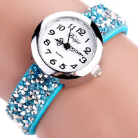 Women Crystal Rhinestone Watch Ladies Quartz Vintage Women Watch Gift