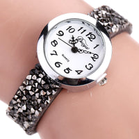 Women Crystal Rhinestone Watch Ladies Quartz Vintage Women Watch Gift