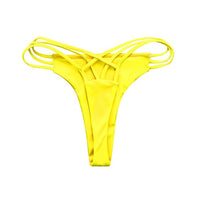 Sexy Women Bikini bottom G-String Thongs Swimwear high waist Swimsuit Bottom swimming shorts ladies