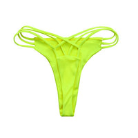 Sexy Women Bikini bottom G-String Thongs Swimwear high waist Swimsuit Bottom swimming shorts ladies