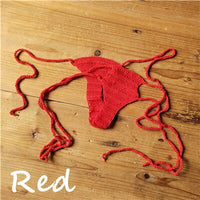 13 colors Hand Crochet Sexy Mini Bikini Women Micro Swimwear G-string pants Cotton Sunbathing Bikini