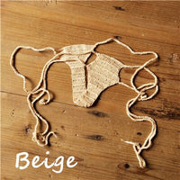 13 colors Hand Crochet Sexy Mini Bikini Women Micro Swimwear G-string pants Cotton Sunbathing Bikini