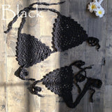 Handmade Crochet Micro Bikini G Thong String Beach Micro Swimwear Sexy Lingerie Sets