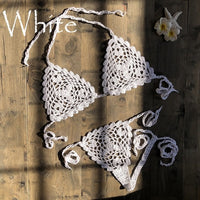 Handmade Crochet Micro Bikini G Thong String Beach Micro Swimwear Sexy Lingerie Sets