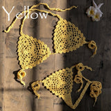 Handmade Crochet Micro Bikini G Thong String Beach Micro Swimwear Sexy Lingerie Sets