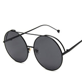 Punk Alloy Sunglasses Women Round Eyeglasses Classic Spectacles Men UV400