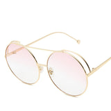 Punk Alloy Sunglasses Women Round Eyeglasses Classic Spectacles Men UV400