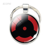 Anime Naruto Sharingan Eye Cosplay Keychain Kakashi Sasuke Sharingan Eye Jewelry Anime Keychains for Men Gifts for Him Boyfriend