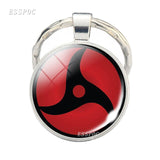 Anime Naruto Sharingan Eye Cosplay Keychain Kakashi Sasuke Sharingan Eye Jewelry Anime Keychains for Men Gifts for Him Boyfriend