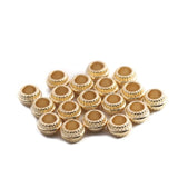 200pcs/lot 6*6mm Inside Hole 1mm CCB Gold Silver Color Star Spacer Beads End Caps Beads DIY Jewelry Making Findings Charm Beads