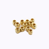 200pcs/lot 6*6mm Inside Hole 1mm CCB Gold Silver Color Star Spacer Beads End Caps Beads DIY Jewelry Making Findings Charm Beads