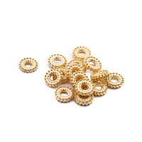 200pcs/lot 6*6mm Inside Hole 1mm CCB Gold Silver Color Star Spacer Beads End Caps Beads DIY Jewelry Making Findings Charm Beads