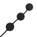 Penis Vibrator Ring with Anal Bead Butt Plug 3 Balls Prostate Massager 10 Speed Male Masturbation for Men