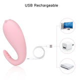 8 Frequency Silicone Vibrator Wireless Remote control APP Bluetooth Connect Monster Pub Vibrator for Women