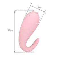 8 Frequency Silicone Vibrator Wireless Remote control APP Bluetooth Connect Monster Pub Vibrator for Women