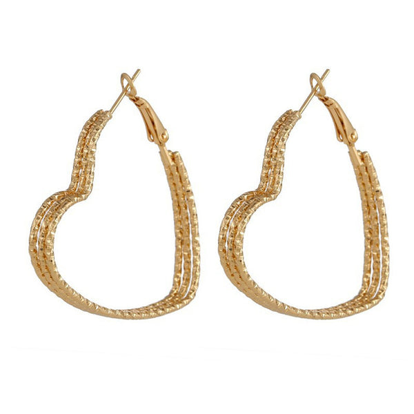 Geometric Drop Earrings for Women Gold Silver Long Statement Earrings