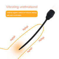 7 Frequency Insertion Urethral Plug Catheter Penis Plug for Men Vibrator Urethral Dilators Silicone