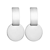 Statement Earrings Big Geometric Round Earrings for Women Hanging Dangle Earrings Drop Earing