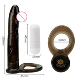 Dildo Vibrator Double Penetration Strapon G Spot Vibrator Toys Anal Butt Plug Anal Plug for Men Women