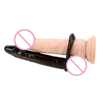 Dildo Vibrator Double Penetration Strapon G Spot Vibrator Toys Anal Butt Plug Anal Plug for Men Women