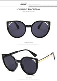 Retro Transparent Glasses Female Pink Sunglasses Round Rose Gold Frame Silver Lens Glasses Retro Color Mirror Glasses Oculos