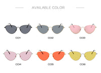 Red Sunglasses Women Cat Eye Sun Glasses for Women Female Sunglasses