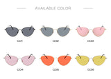 Red Sunglasses Women Cat Eye Sun Glasses for Women Female Sunglasses