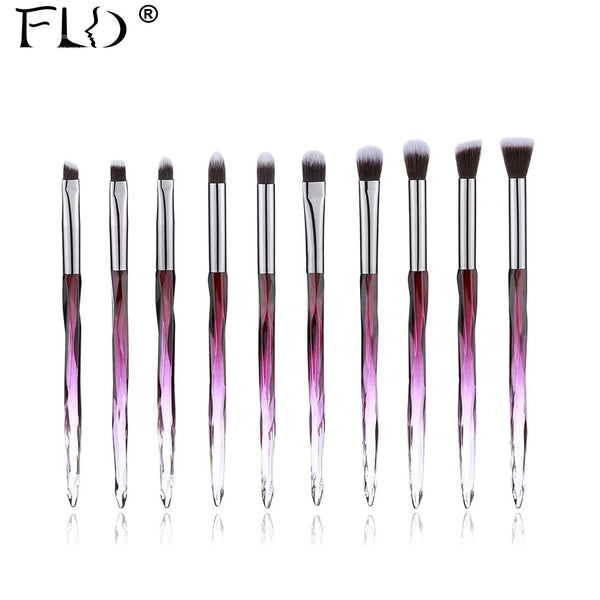 Eye Brush Diamond Makeup Brushes Set Eye Shadow Lip Eyebrow Brushes High Quality Professional Lip Eyeliner Tools