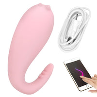 8 Frequency Silicone Vibrator Wireless Remote control APP Bluetooth Connect Monster Pub Vibrator for Women