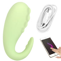 8 Frequency Silicone Vibrator Wireless Remote control APP Bluetooth Connect Monster Pub Vibrator for Women