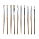 7/10/14Pcs Makeup Brushes Tool Set Cosmetic Powder Eye Shadow Foundation Blush Blending Beauty Make Up Brush Maquiagem