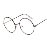 Vintage Clear Lens Glasses Women Eyewear Retro Metal Frame Eyeglasses Black Small Red Round Circle Eye Glasses