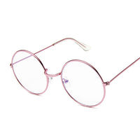 Vintage Clear Lens Glasses Women Eyewear Retro Metal Frame Eyeglasses Black Small Red Round Circle Eye Glasses