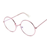 Vintage Clear Lens Glasses Women Eyewear Retro Metal Frame Eyeglasses Black Small Red Round Circle Eye Glasses