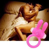 for penis Vibrating Men's cock ring Delay Ejaculation Cockring vibrator Silicone Shocking Member Rabbit