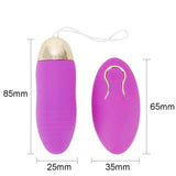 10 Speed Remote Control Vibrating Egg for Women G-Spot Massager Clitoris Stimulator Powerful Bullet Vibrator