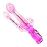 Dildo Vibrator Rabbit Vibrator Triple Vibration G-spot Massager Clitoris Vagina Stimulator for Women