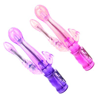 Dildo Vibrator Rabbit Vibrator Triple Vibration G-spot Massager Clitoris Vagina Stimulator for Women