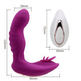 Oral Licking Clit Stimulator for Women Panties Lay On Vibrator G-spot Massager Wearable Dildo Vibrator