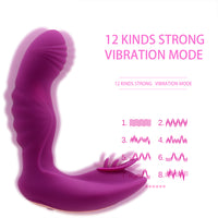 Oral Licking Clit Stimulator for Women Panties Lay On Vibrator G-spot Massager Wearable Dildo Vibrator