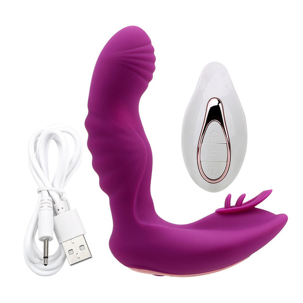 Oral Licking Clit Stimulator for Women Panties Lay On Vibrator G-spot Massager Wearable Dildo Vibrator