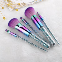 5Pcs Blush Brush Makeup Brushes Set Colorful Professional Powder Eyebrow Foundation Eyeliner Concealer Brush