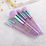 5Pcs Blush Brush Makeup Brushes Set Colorful Professional Powder Eyebrow Foundation Eyeliner Concealer Brush