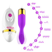 10 Speeds G Spot Massager Tongue Licking Vibrator Vagina Ball for Women Powerful Vibrating Egg Clitoris Stimulator