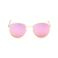 Round Sunglasses Women Sun Glasses for Women Alloy Mirror Sunglasses Ray Female