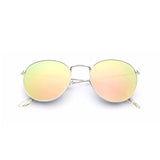 Round Sunglasses Women Sun Glasses for Women Alloy Mirror Sunglasses Ray Female