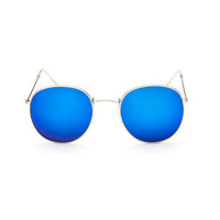 Round Sunglasses Women Sun Glasses for Women Alloy Mirror Sunglasses Ray Female